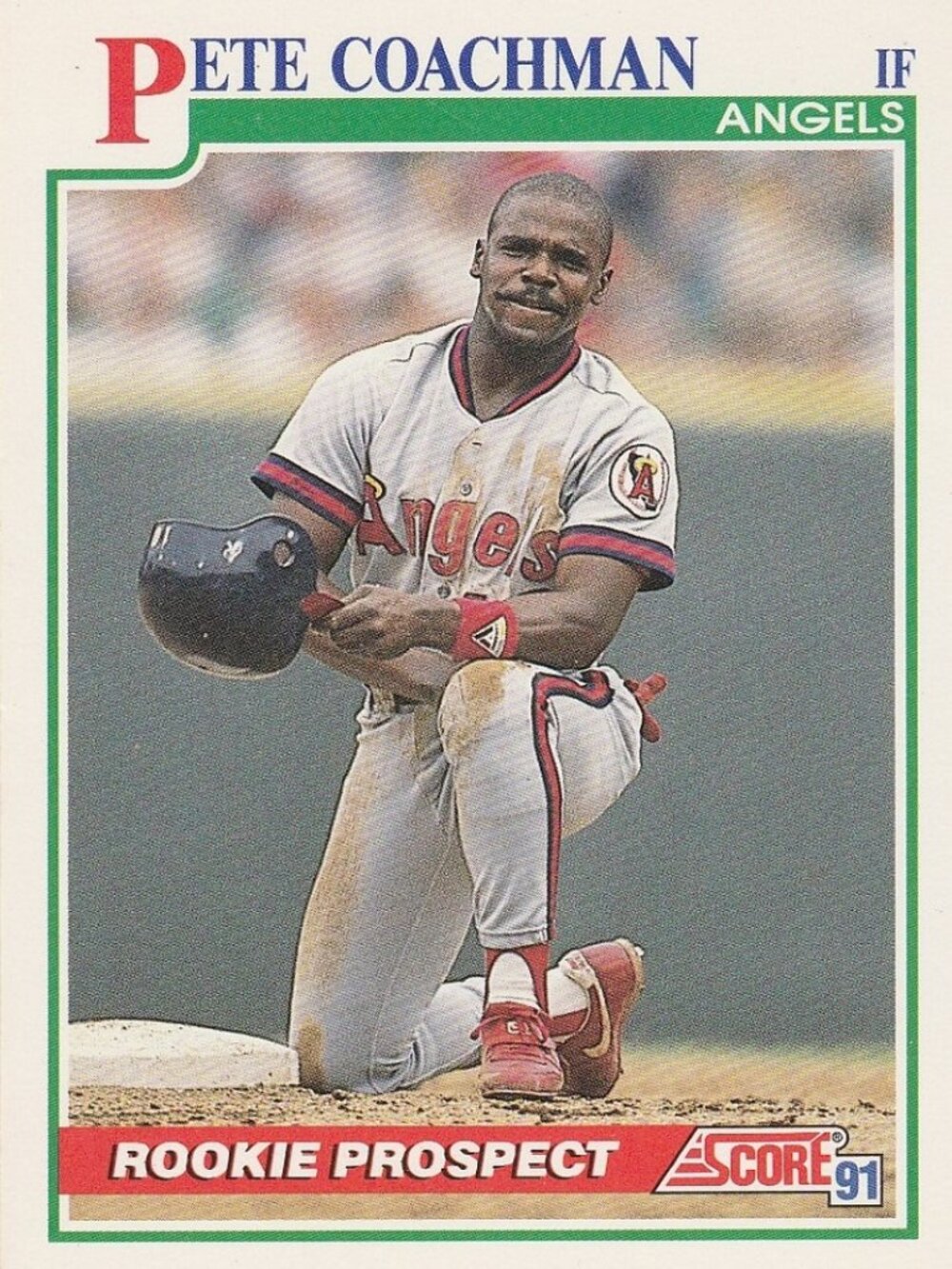 Pete Coachman - Score 91 Rookie Prospect Baseball Card